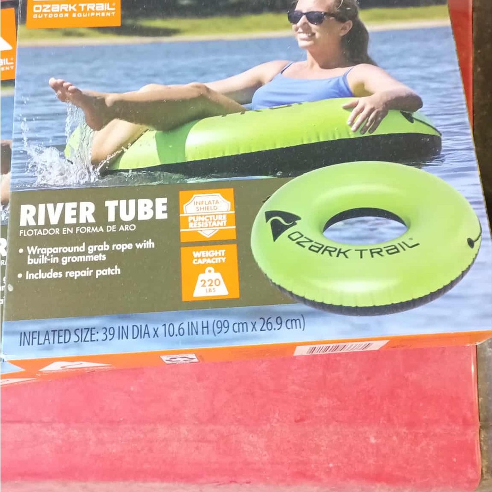 2. Ozark Trail Lime River Tube